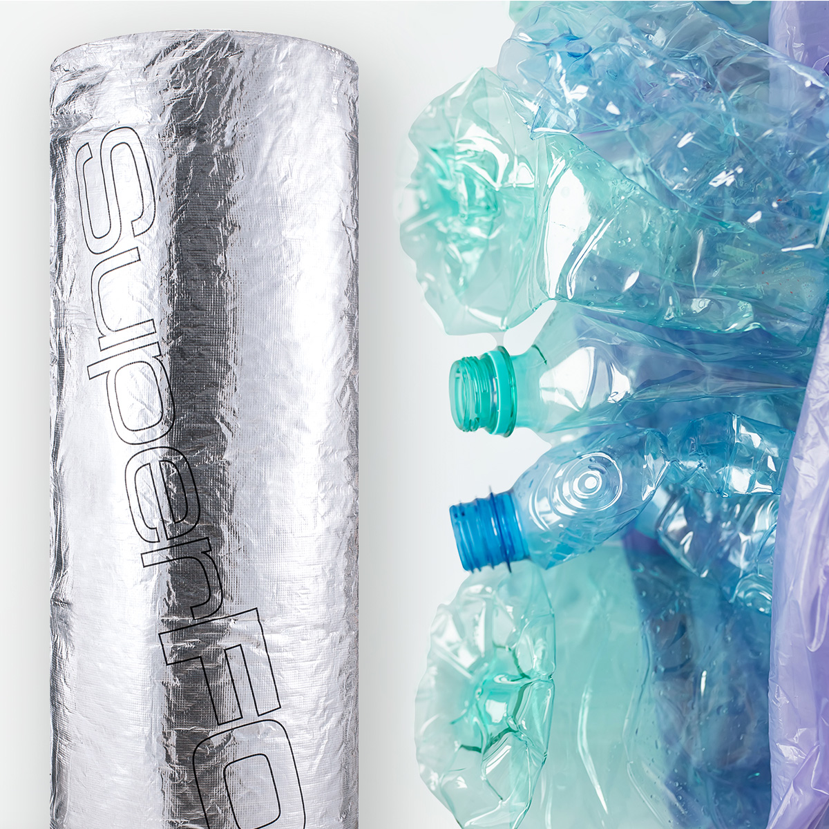 SuperFOIL SF40 is equivalent to 500 plastic bottles