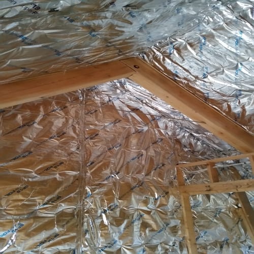 Wall Insulation for Shed