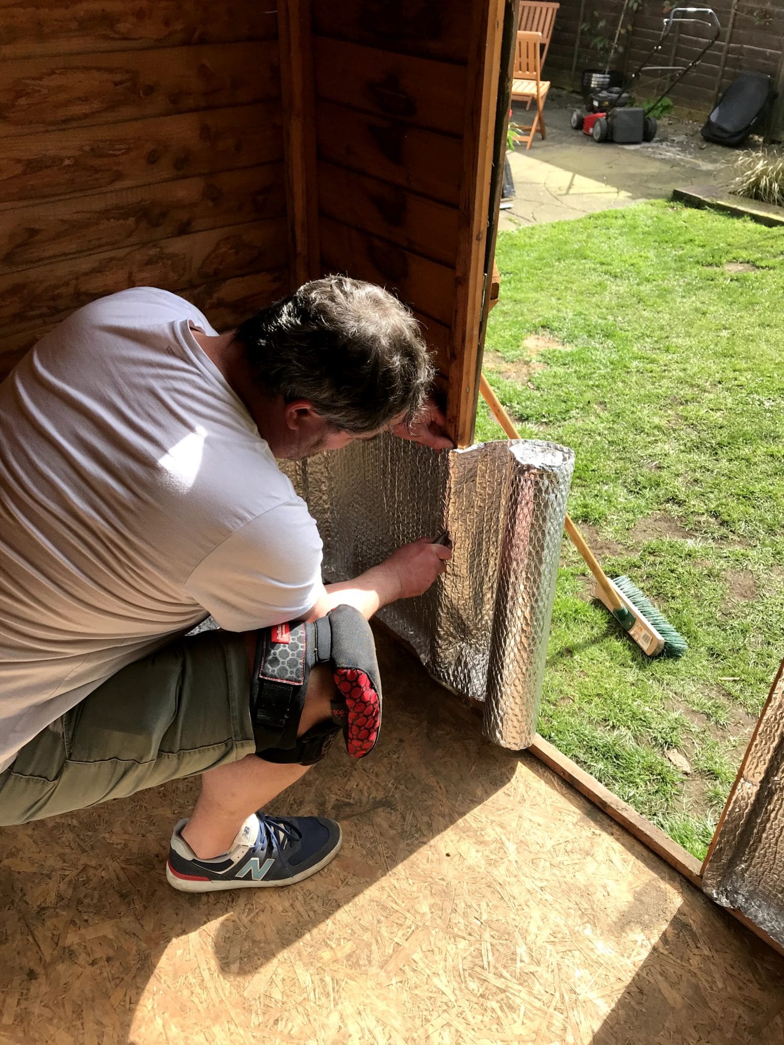 Insulating Garden Shed