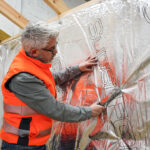 SF40 high performance multfoil insulation installation