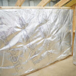 SF60 high performance multfoil insulation installation
