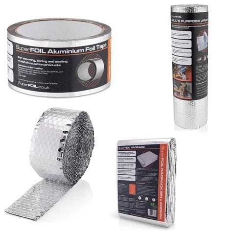 Selection of SuperFOIL DIY products