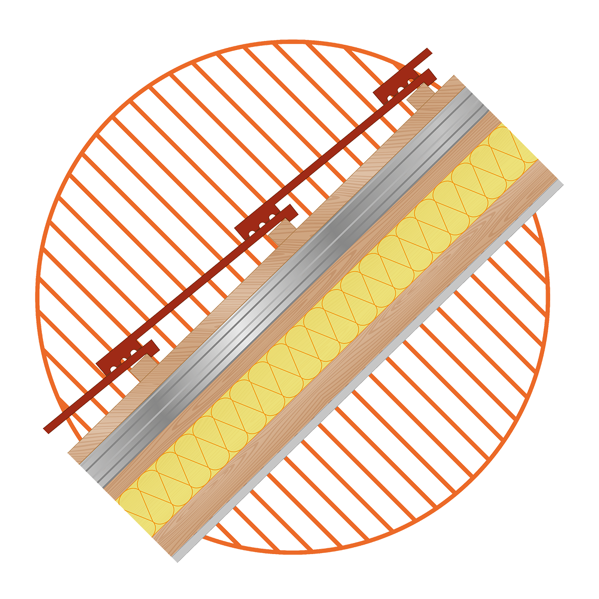 SuperFOIL Over-Rafter graphic illustration