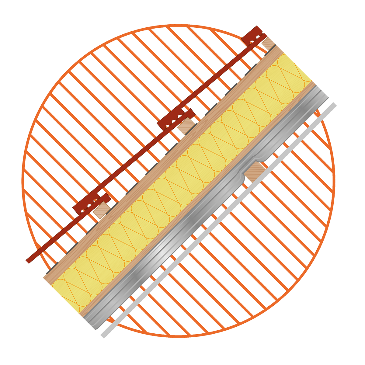 SuperFOIL Under-Rafter graphic illustration