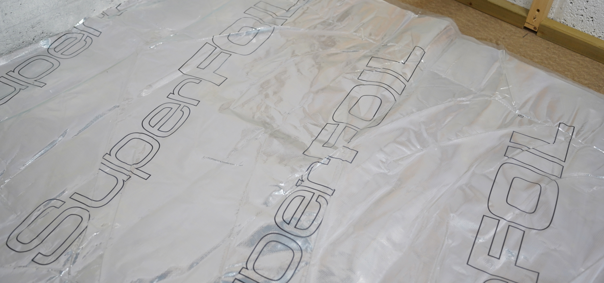 SuperFOIL Floor Application