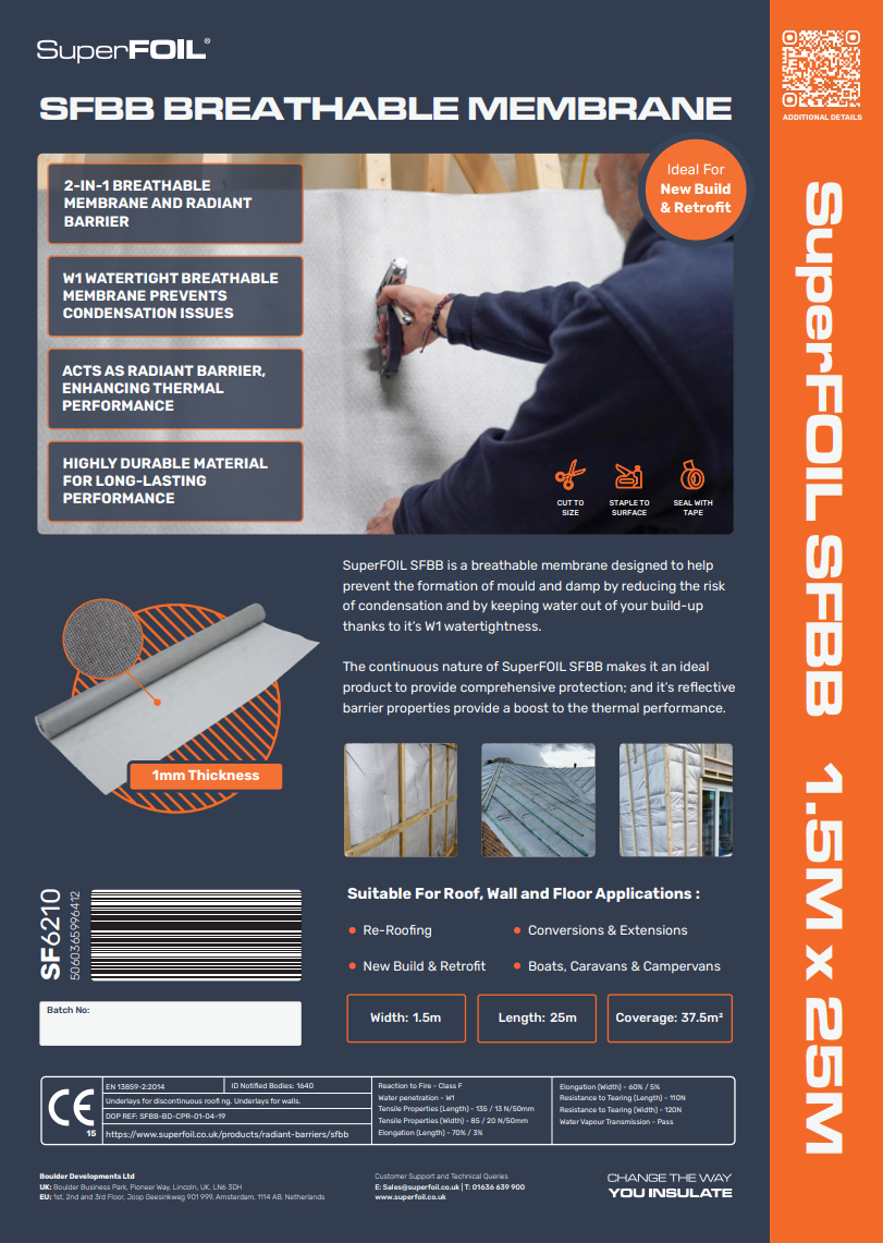 SuperFOIL SFBB | Product Flyer