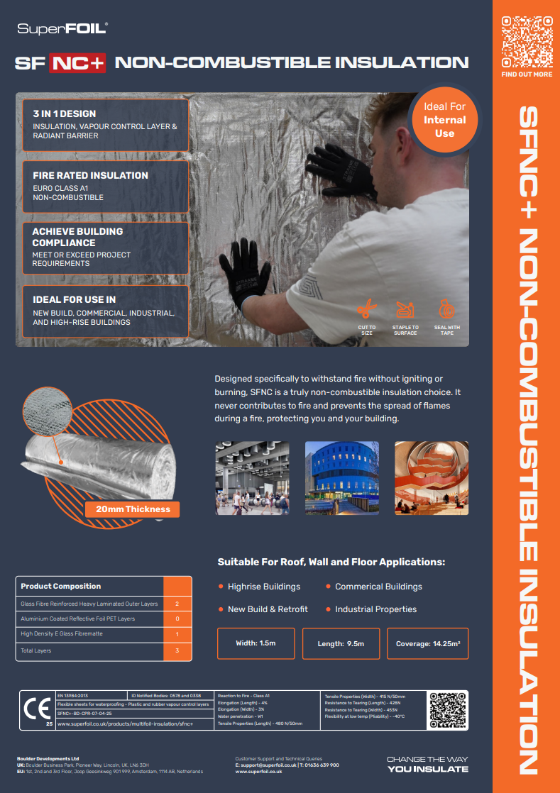 SuperFOIL SFNC+ | Product Flyer